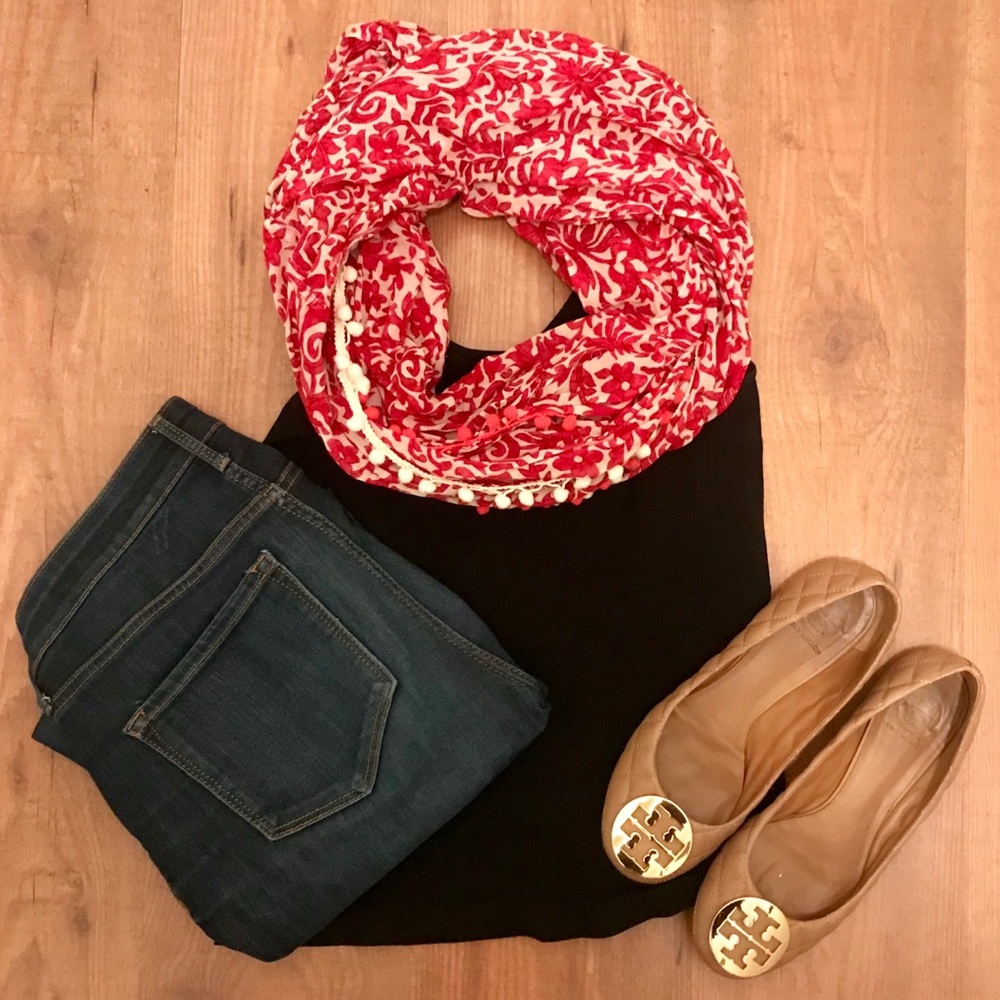 Colorful scarf! Spring/summer